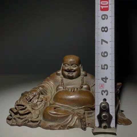 銅細工 弥勒仏像 書道具 文房具 装飾品 工芸品 美術品 置物 - メルカリ