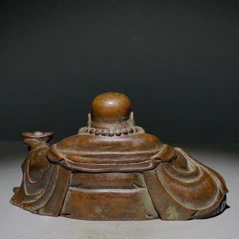 銅器 弥勒仏 風水グッズ  小物 装飾品 彫刻 工芸品 美術品 置物 銅細工 弥勒仏像 書道具 文房具 装飾品 工芸品 美術品 置物 - メルカリ