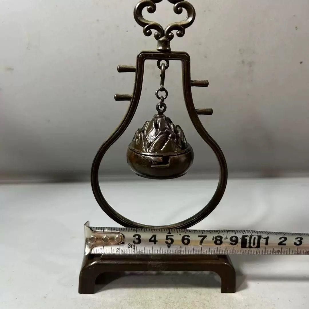 銅細工 香道具 吊香炉 装飾品 工芸品 美術品 置物 - メルカリ