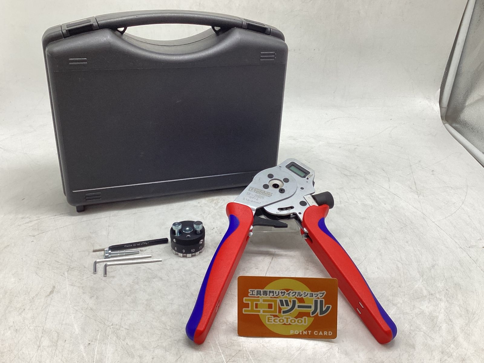品 Phoenix Contact デジタル表示付き圧着ペンチ SF-Z 0025 エコツール豊田インター店 M 02