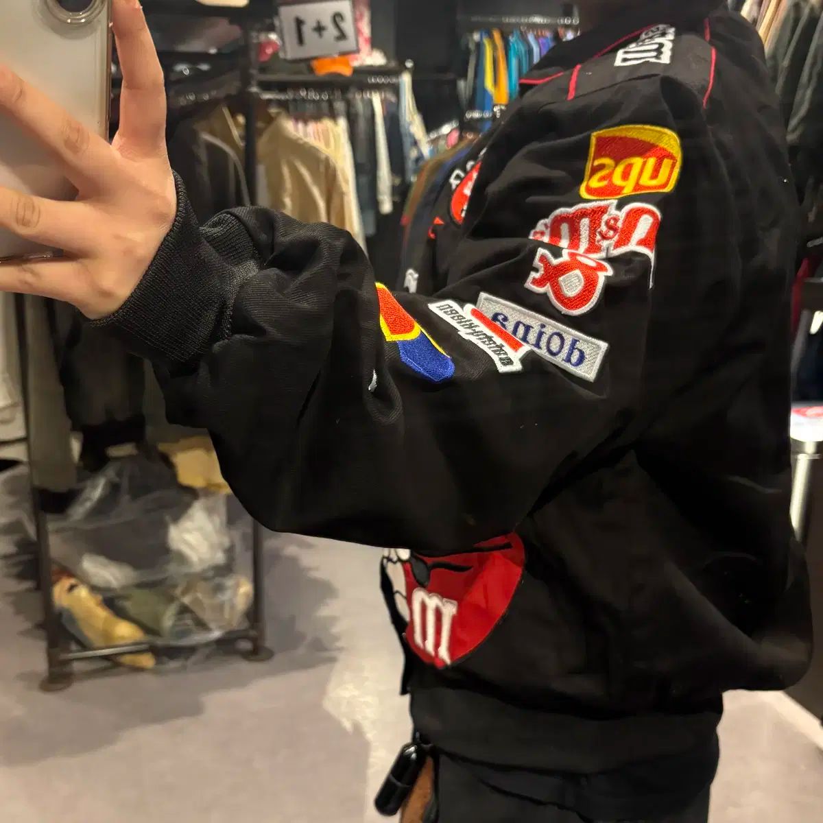 520 JH Design NASCAR M-M チョコレート ジャケット アウター