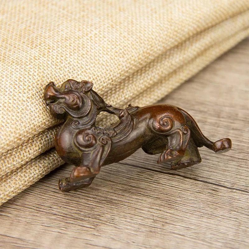 銅細工 書道具 文房具 筆置 筆入 文鎮 装飾品 工芸品 - メルカリ