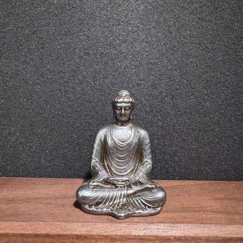 お釈迦様の坐仏 銅製 仏像 彫刻 置物 開運 風水 - メルカリ