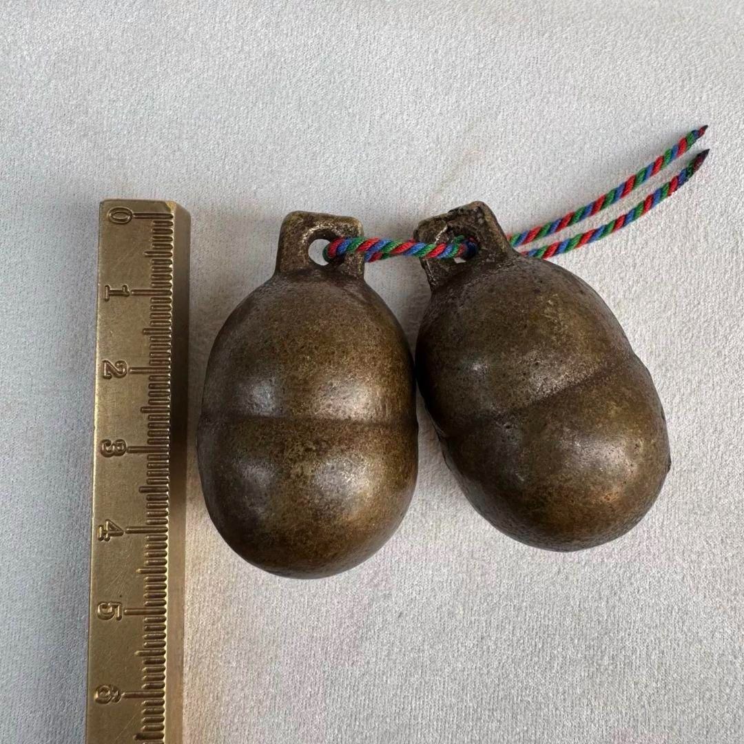 銅 細工 古銅鈴 熊鈴 装飾品 工芸品 置物 - メルカリ