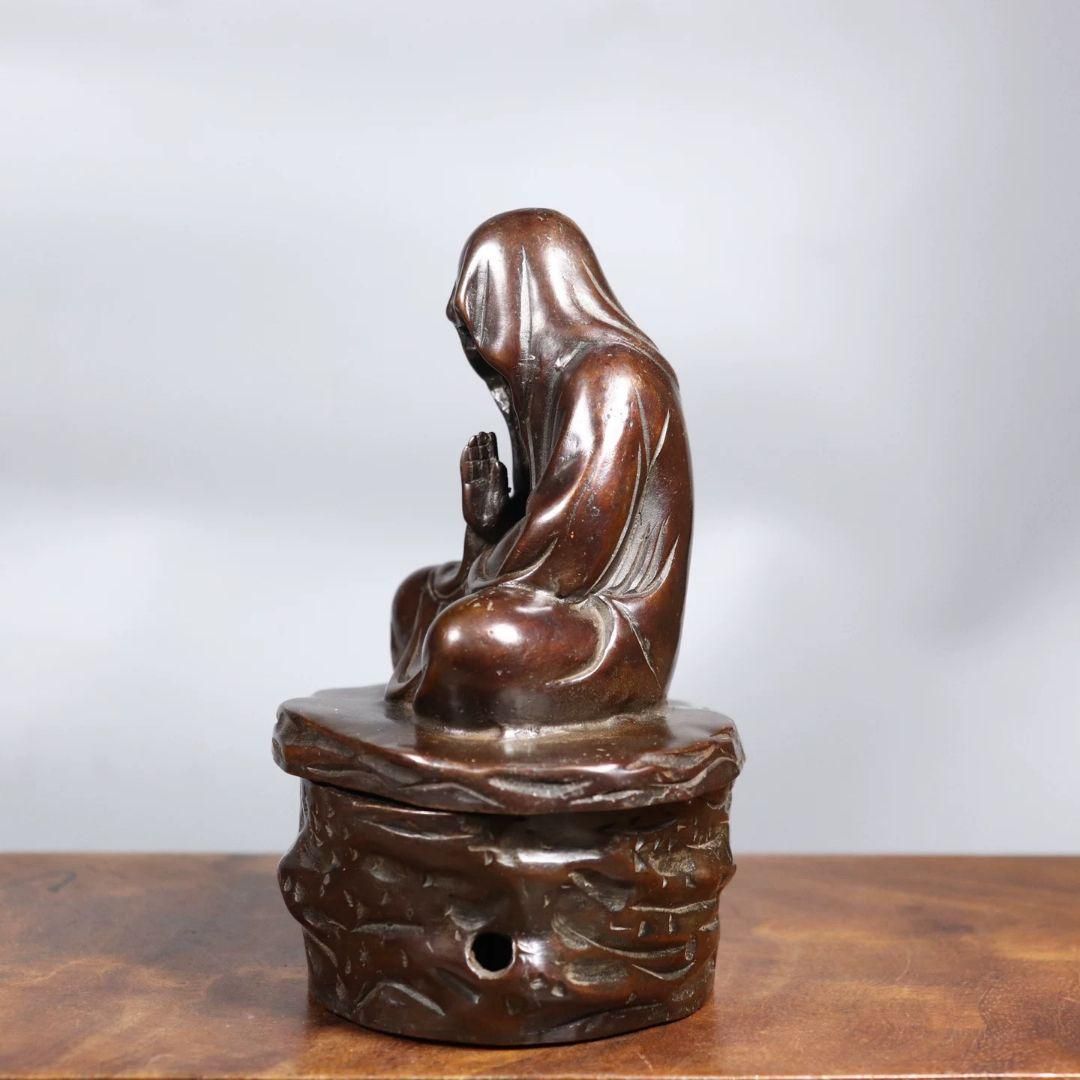 銅細工 無相仏 仏像 香炉 装飾品 工芸品 美術品 置物