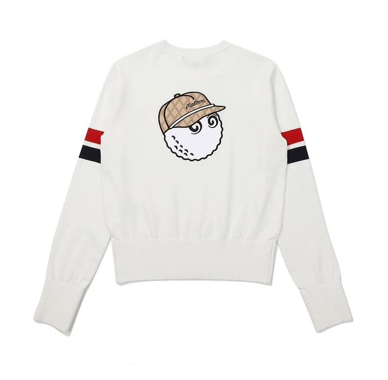 ラウンドネック セーター