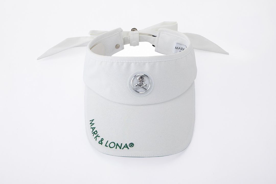  レディースゴルフ ルック Marku0026Lona リボン サンキャップ 2色 その他
