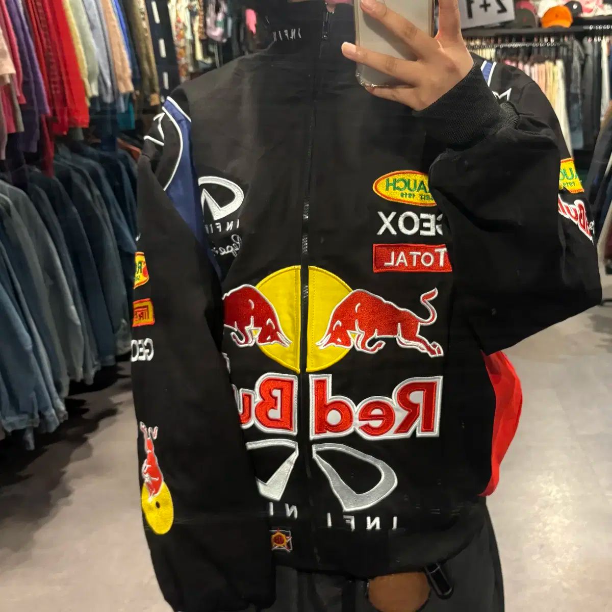 521 JH Design NASCAR Red Bull レッドボール ジャケット アウター