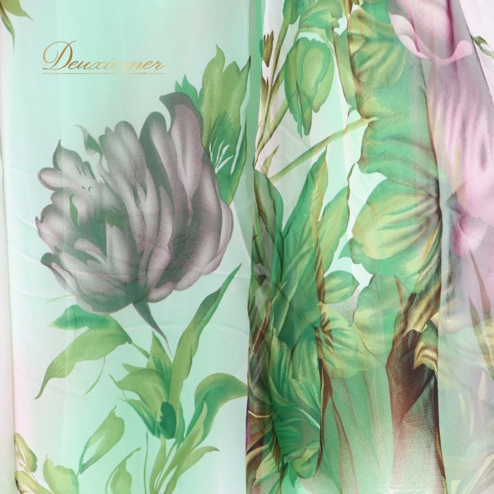 社交ダンス 衣装 タカダンス TAKADANCE ワンピース ドレス 緑 花柄 花 パーティ 発表会 ミント かわいい グリーン系 フラワーデザイン 軽やか フェミニン おしゃれ ダンスドレス 華やか パーティーシーン シンプルエレガント