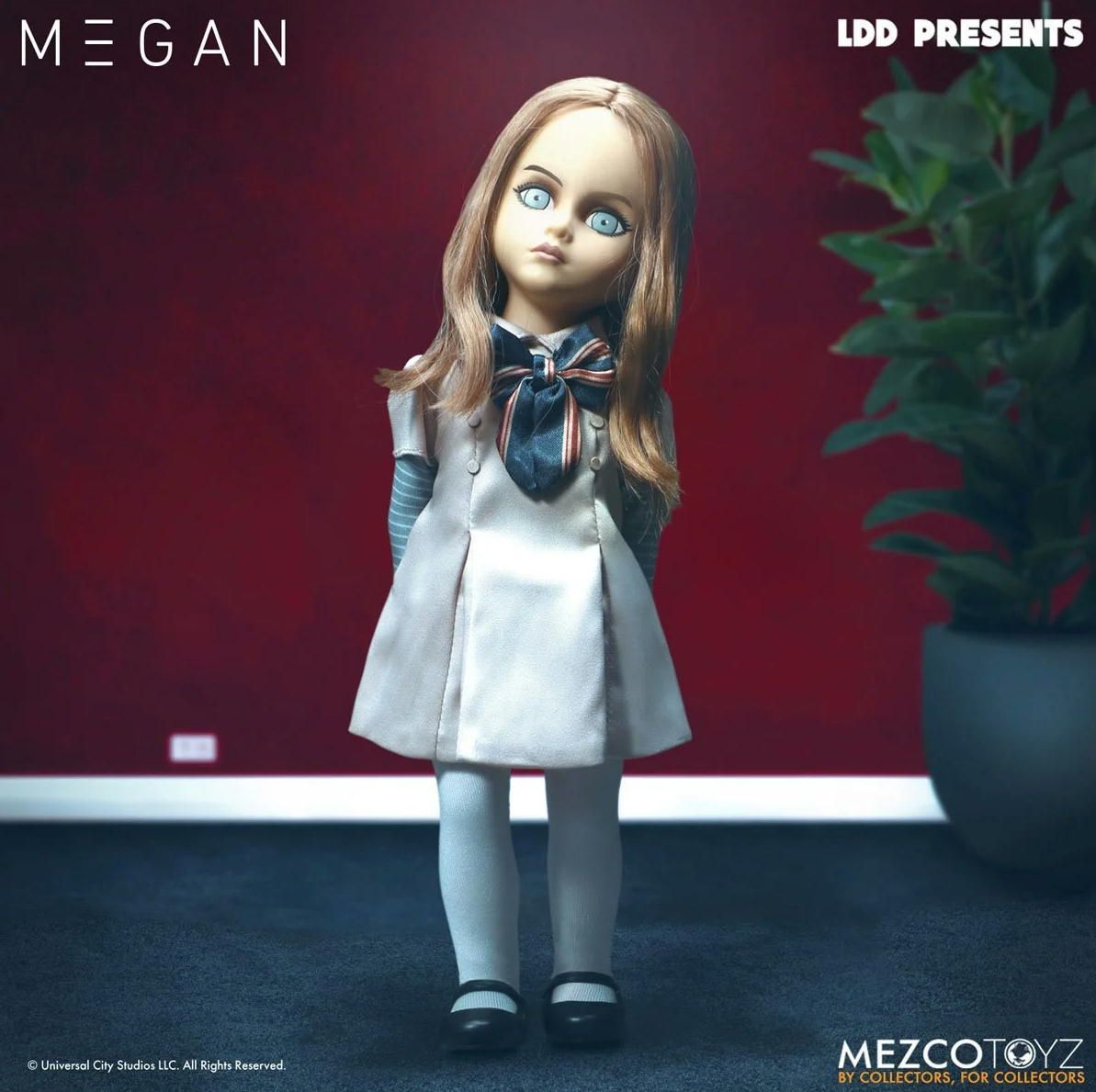 ミーガン フィギュア LDD M 3 GAN Living Dead Dolls MEGAN MEZCO