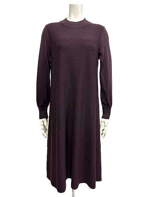 新古品 NEWYORKER ニューヨーカー ワンピース レディース Mサイズ 9号 ウール 秋冬＿S23＿セルモアから ＿s-0723-r23