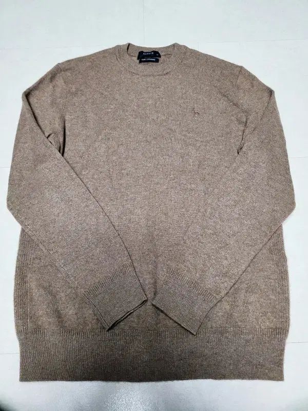 HAZZYS へジス カシミア100 ブラウン ウールニット ウィメンズ95 ポール1224