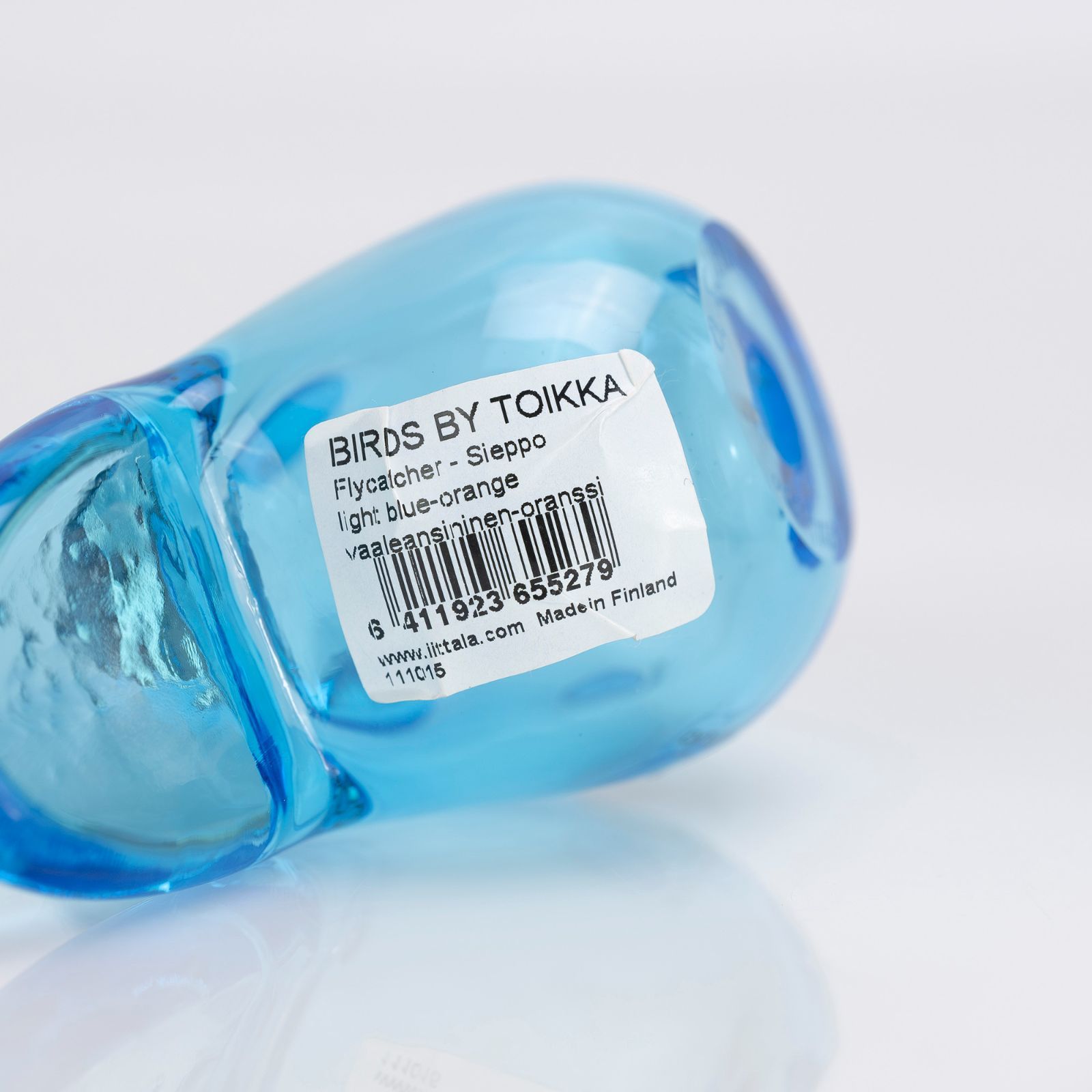 イッタラ バード バイ トイッカ シエッポ ライトブルー×オレンジ 北欧