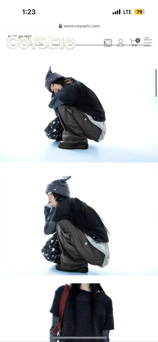 ISSEY MIYAKE イッセイミヤケ レイ レース コットン パンツ レッド