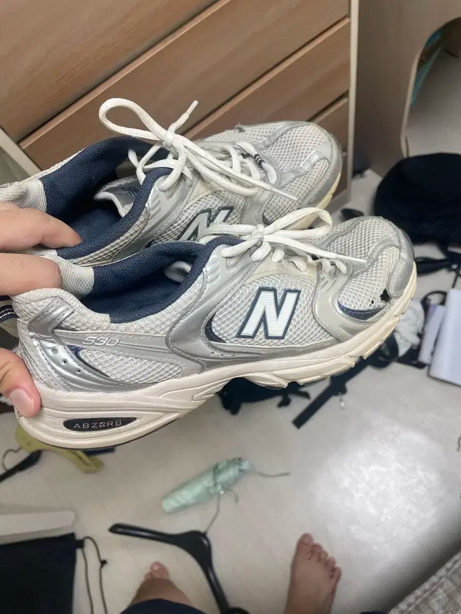 ニューバランス 530 スチール グレー 260