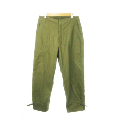 ワイパー WAIPER ファティーグパンツ 内側フリース ミリタリー M 緑 グリーン MN3 GY18