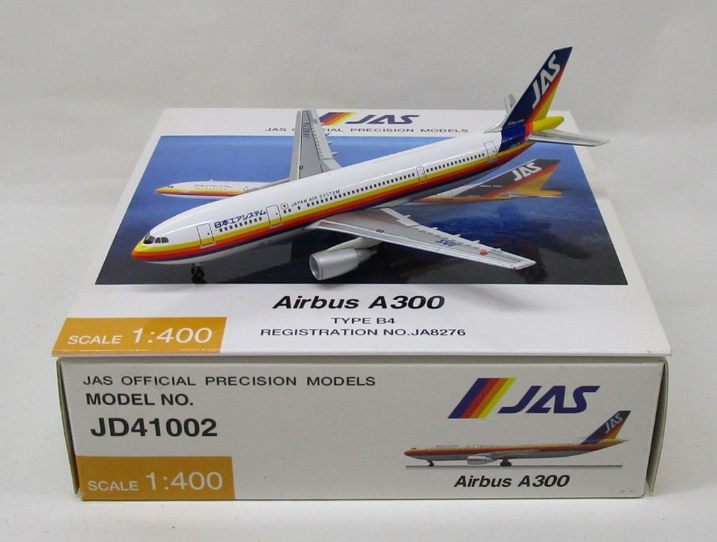 フィギュア JALUX　1/400　JAS　エアバス A300 airbus フィギュア JALUX 1/400 JAS エアバス A300 airbus