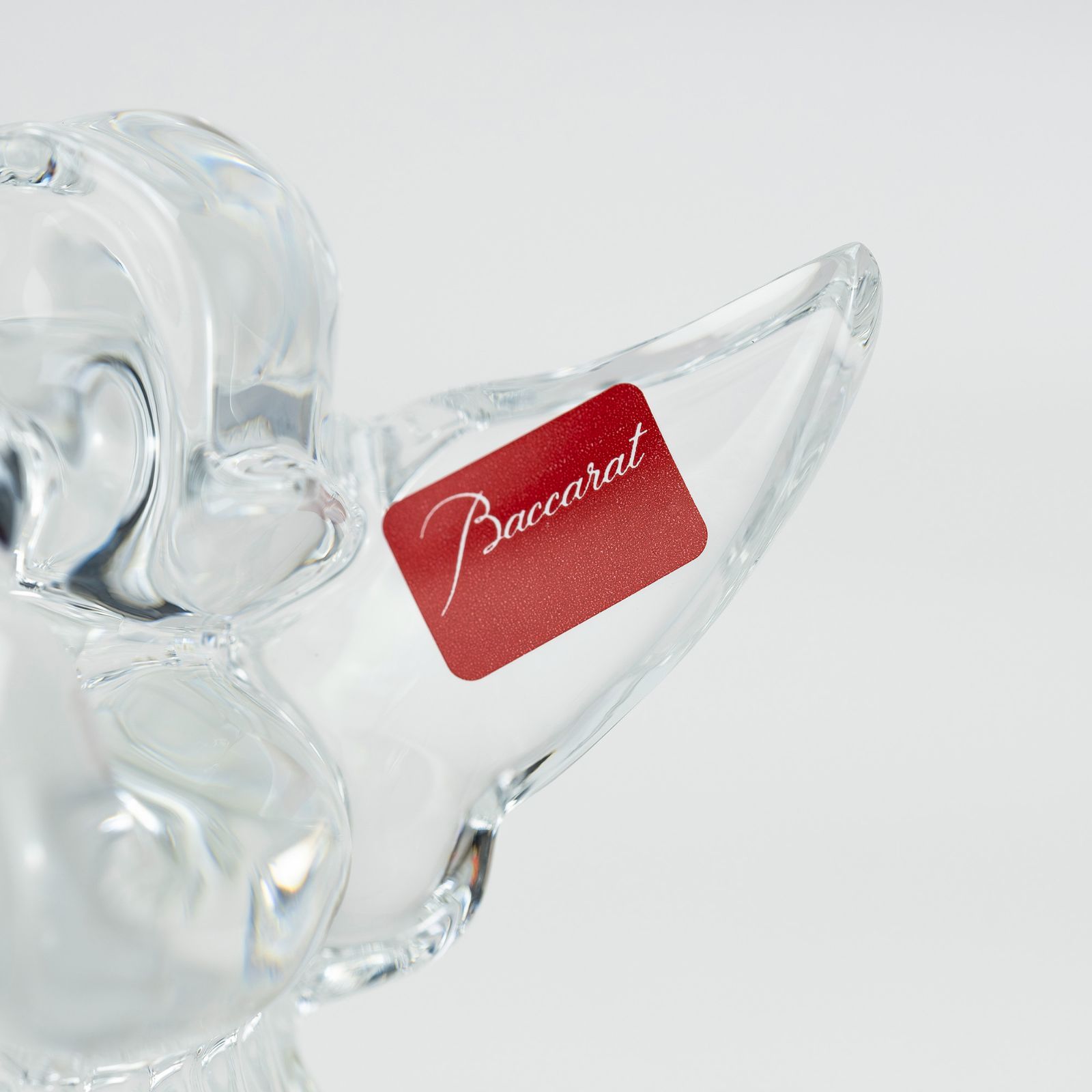 バカラbaccarat ガラス置物　ラッパを吹くピエロ バカラ Baccarat クリスタル 置物 ラッパを吹く天使 エンジェル