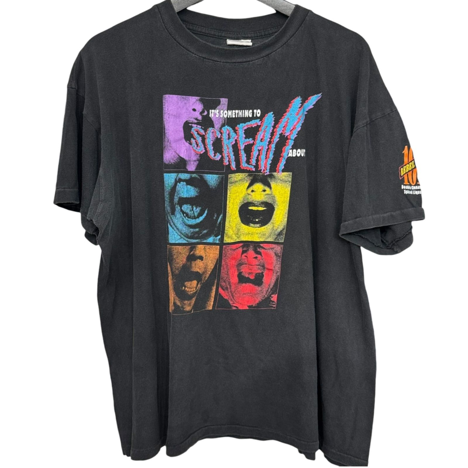 安い 【VINTAGE】 SOMETHING TO SCREAM TEE ヴィンテージ ムービーT