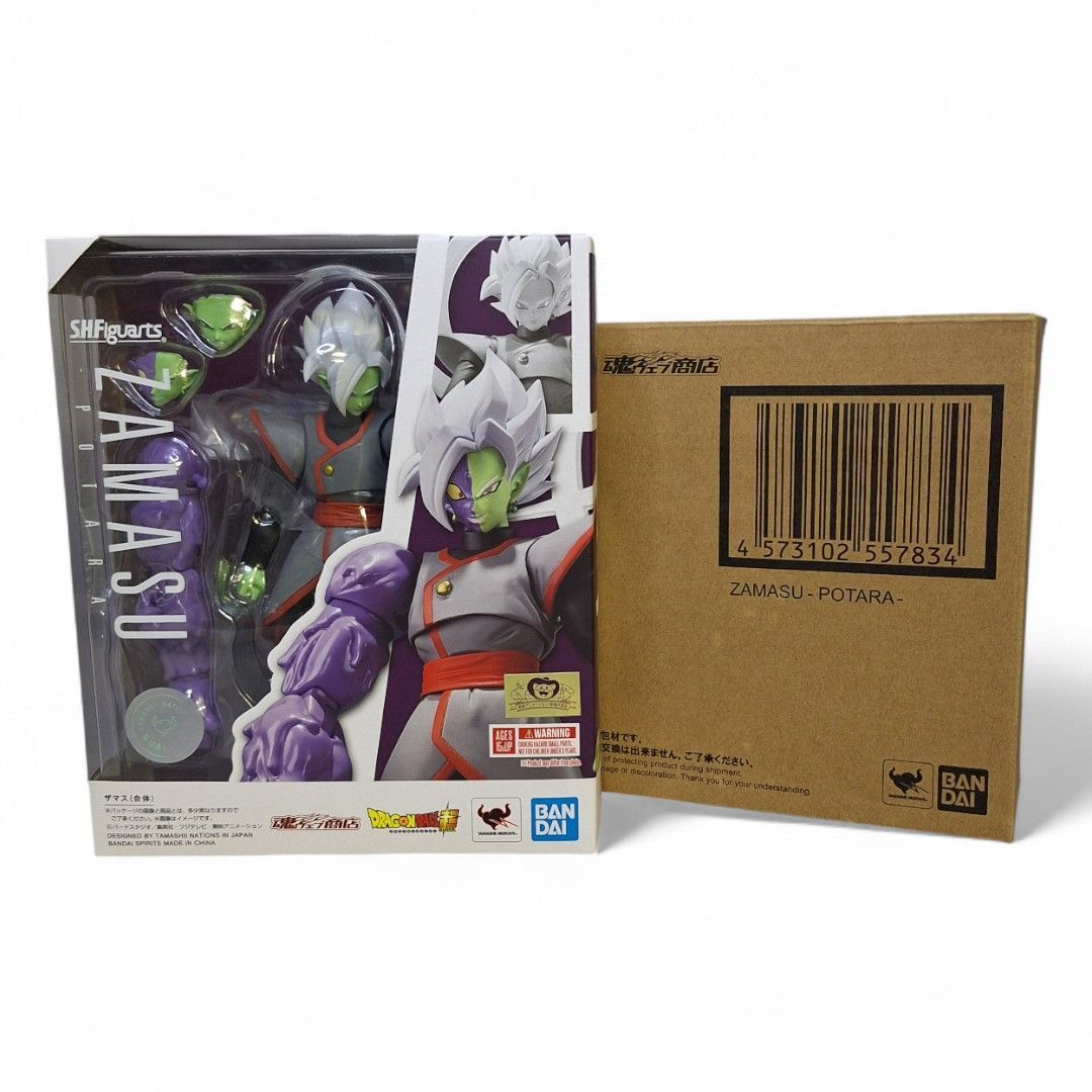 【新品未開封】SHFiguarts ザマス　合体Zamasu-Potara 抽選販売】S.H.Figuarts ザマス（合体） | ドラゴンボール超