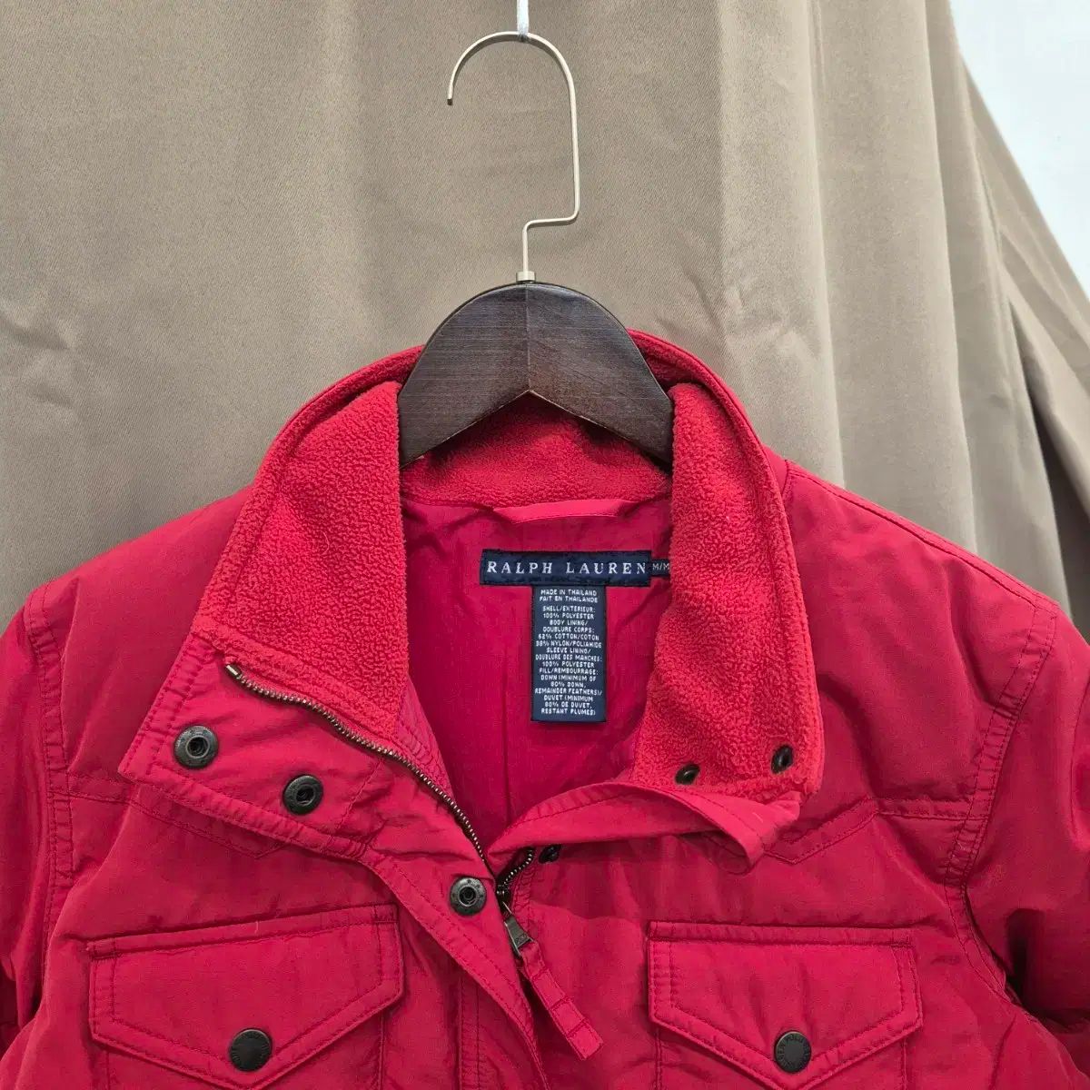 ラルフローレン ウェスタン ツーポケット ダウン M