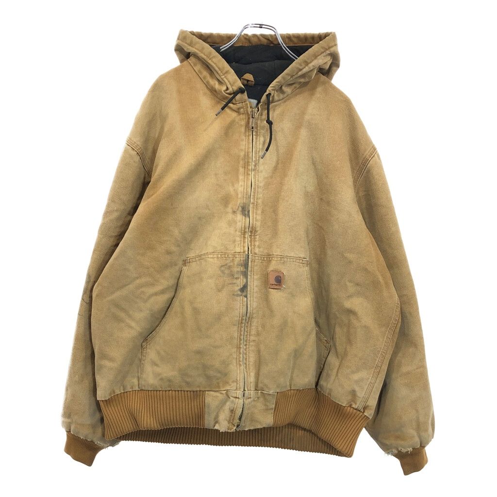 Carhartt カーハート アクティブジャケット ライトブラウン メンズ XL 古着 V 2230