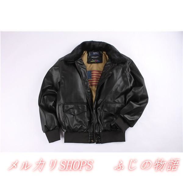 G-1 フライトジャケット メンズ レザージャケット 革ジャン A-2 ミリタリー ライダース B-3 B-15 デッキジャケット111288