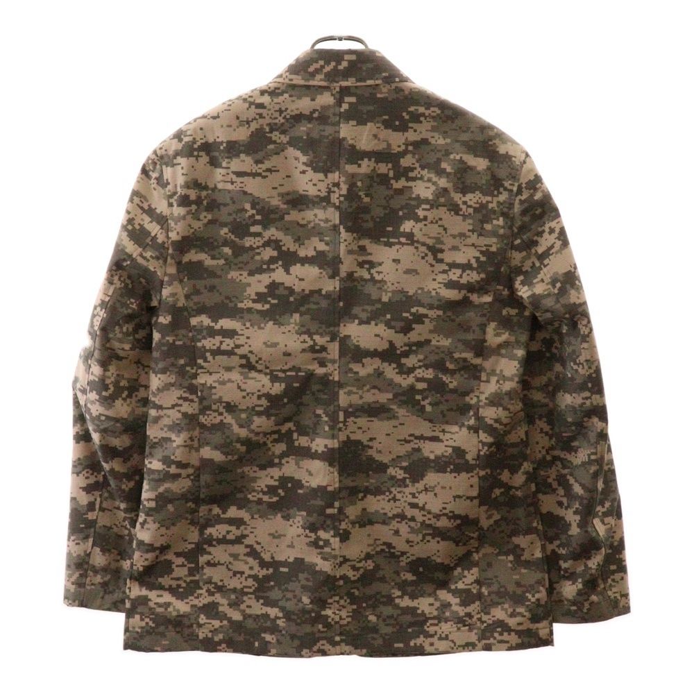 THUG CLUB サグクラブ 24AW TC ARMY BLAZER TC24JK2902 アーミーブレザー カモフラ総柄テーラードジャケット グレー