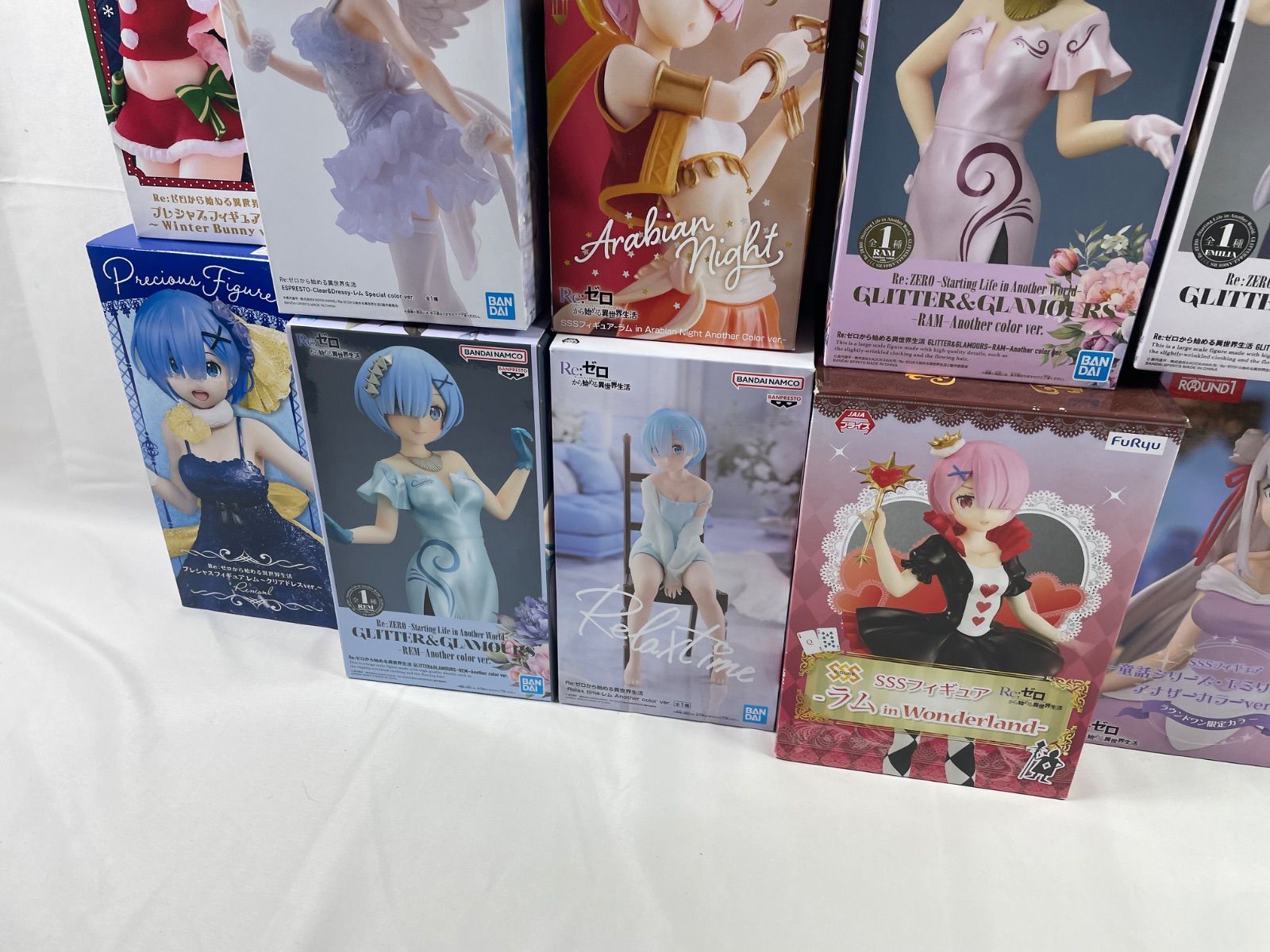 A2059・リゼロ 未開封 フィギュア まとめ 17個 箱ダメージ品含む 1個口