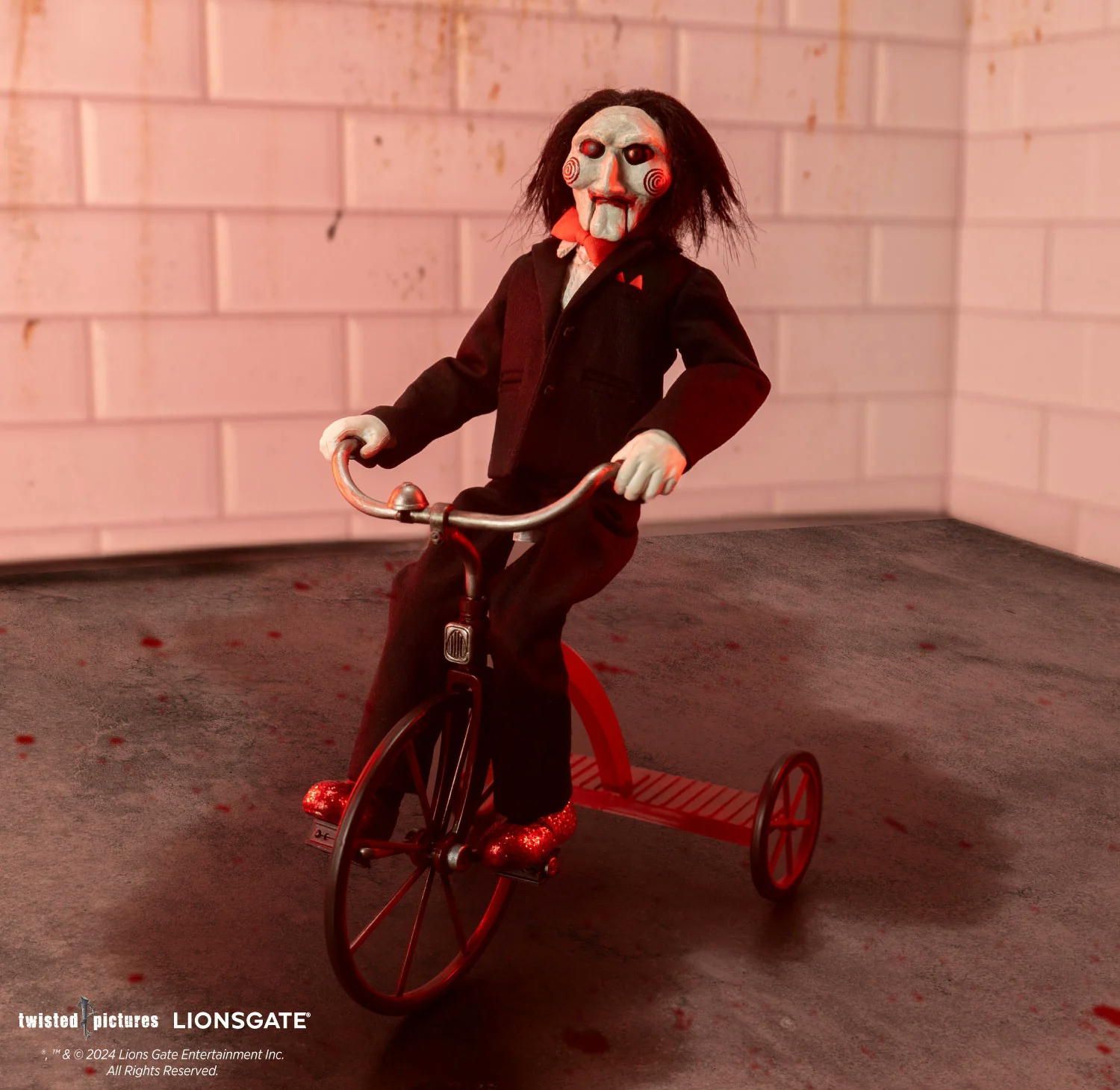 ソウ ビリー フィギュア Saw Billy the Puppet with Tricycle 1 6 Scale Action Figure