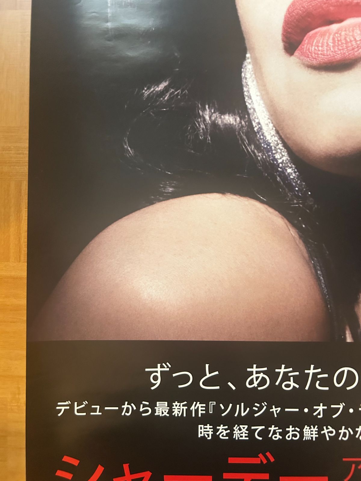 激安大特集。 シャーデー SADE The Ultimate Collection 2005年 アルバム プロモーション用ポスター B2サイズ 515x728mm