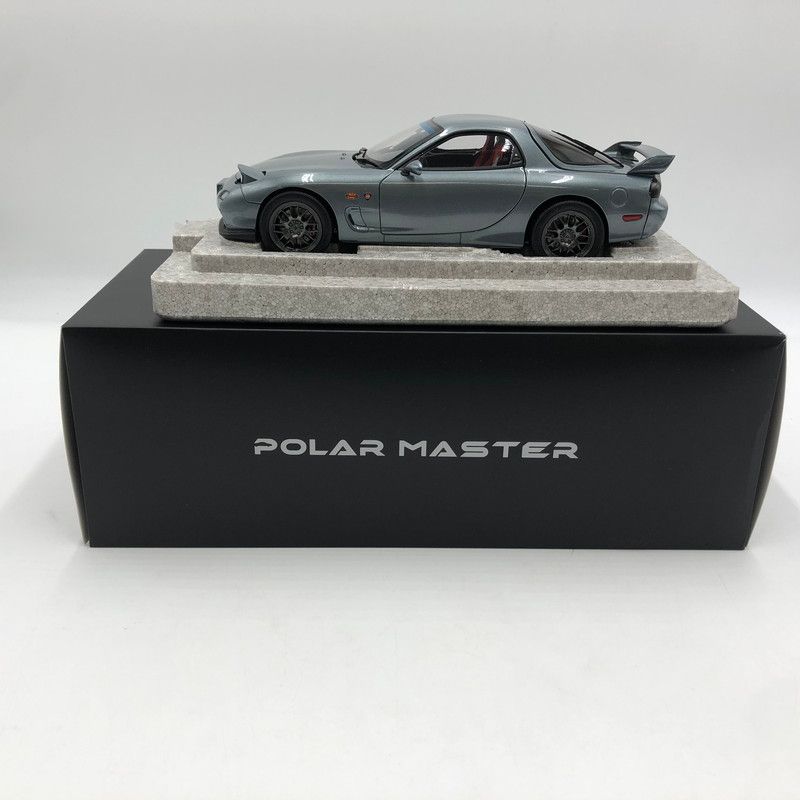 POLER MASTER MODELS 1 18 マツダ RX-7 スピリットR メタリックグレー 060-251113-ns-4-tei