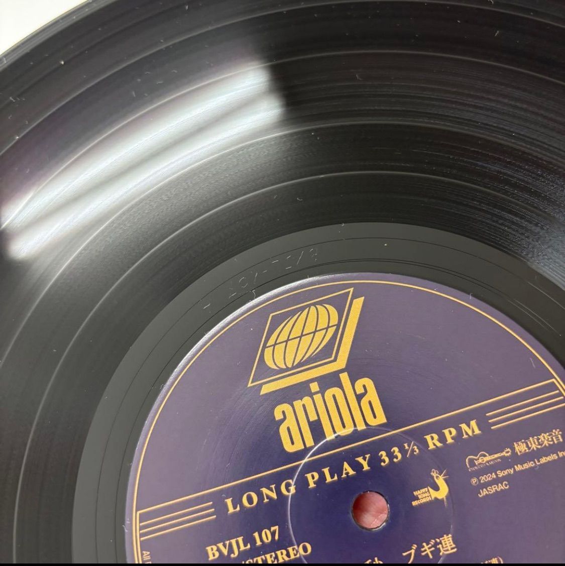 ブキ連 懲役二秒 甲本ヒロト 内田勘太郎 アナログ レコード 12インチ