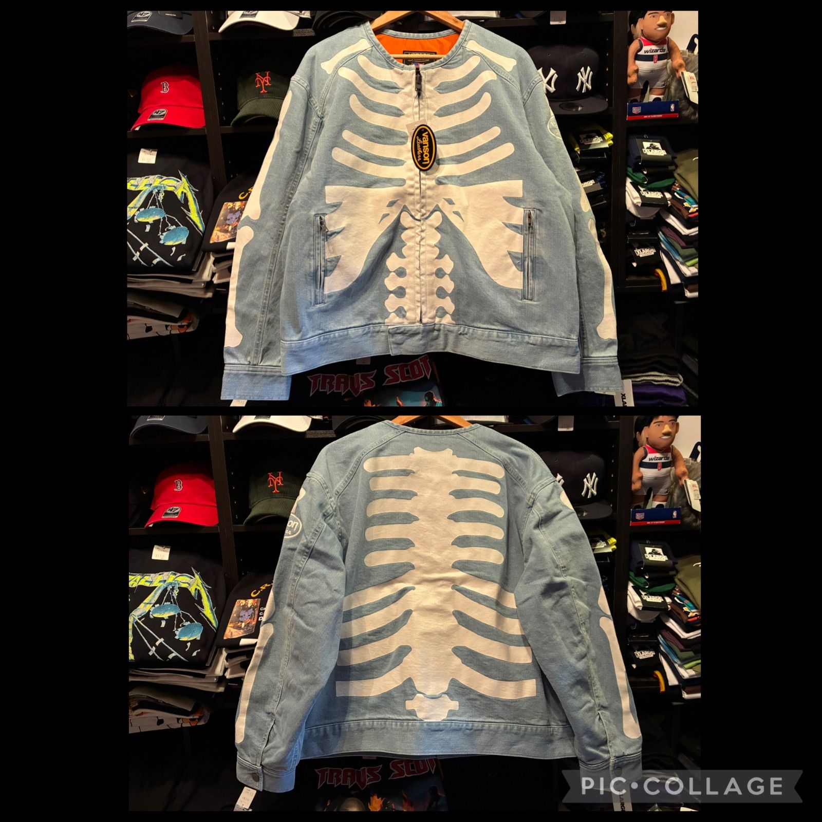 VANSON DENIM RIDERS JACKET RZV-2505 BLUE Lサイズ