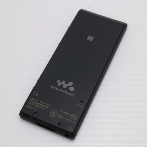 NW-A16 ブラック walkman SONY 本体 土日祝発送OK 09000