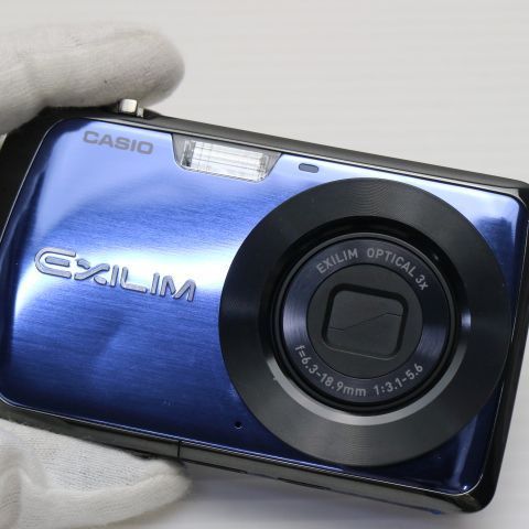 美品 EX-Z330 ブルー 即日発送 CASIO EXILIM デジカメ 本体 土日祝発送