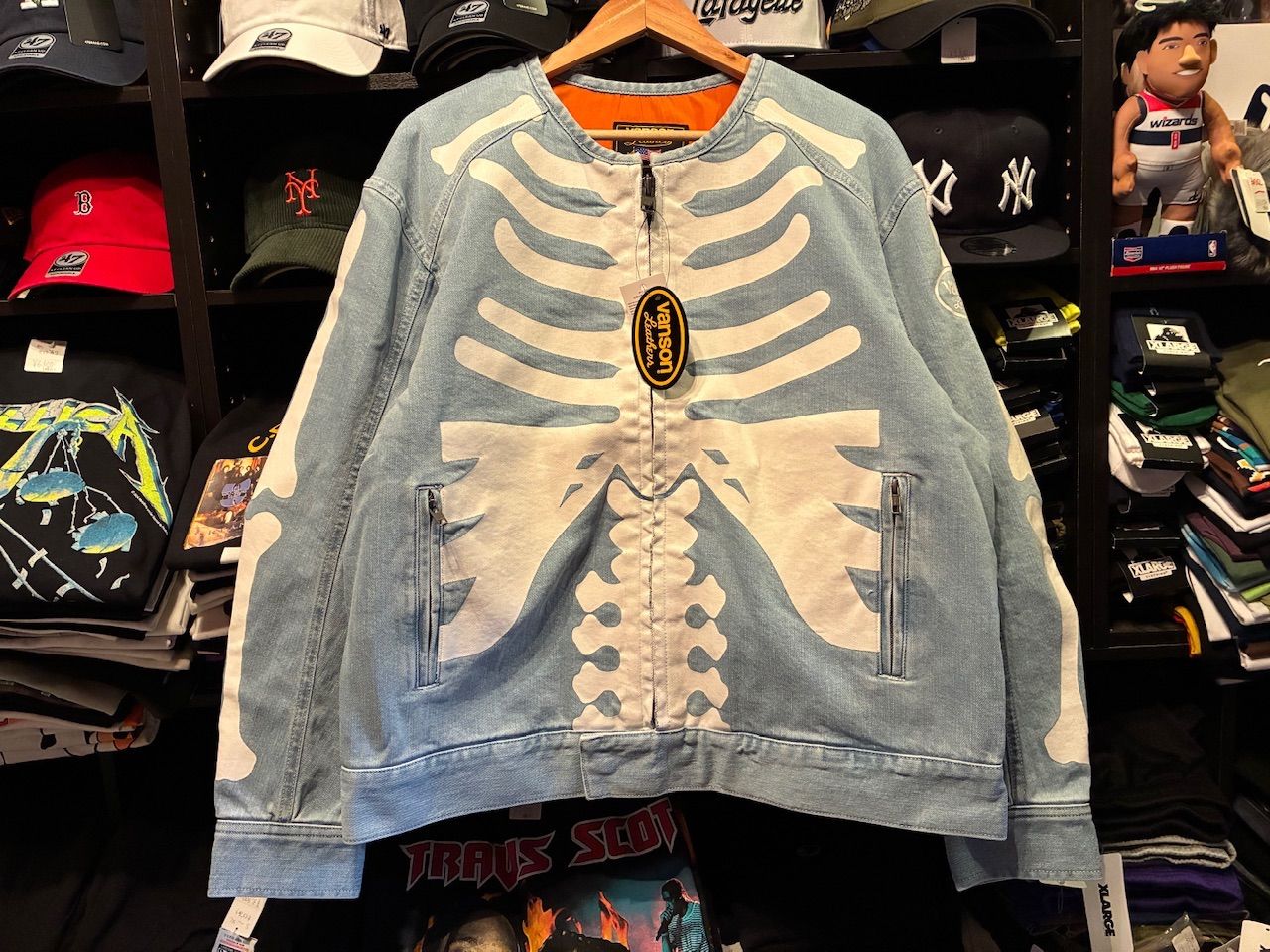 VANSON DENIM RIDERS JACKET RZV-2505 BLUE Lサイズ