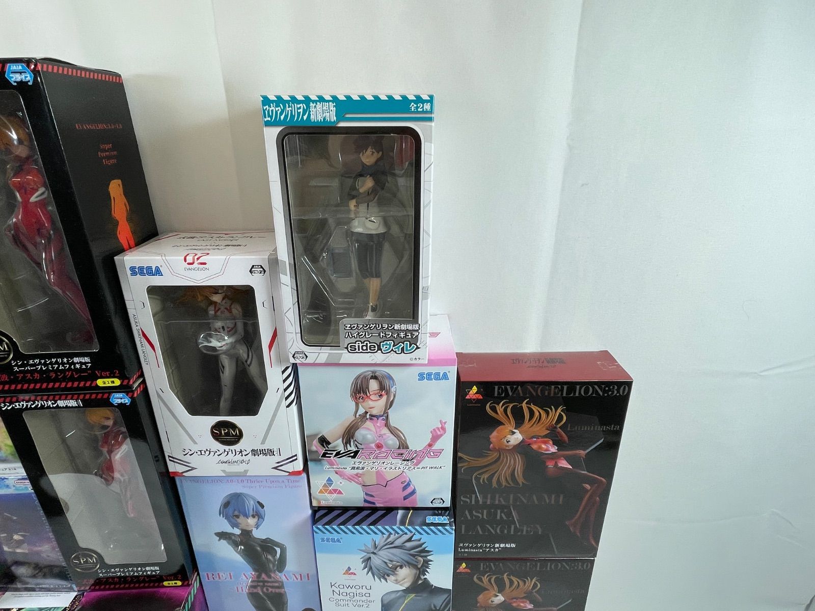 A2056・エヴァ ガンダム etc 未開封 フィギュア まとめ 20個 箱