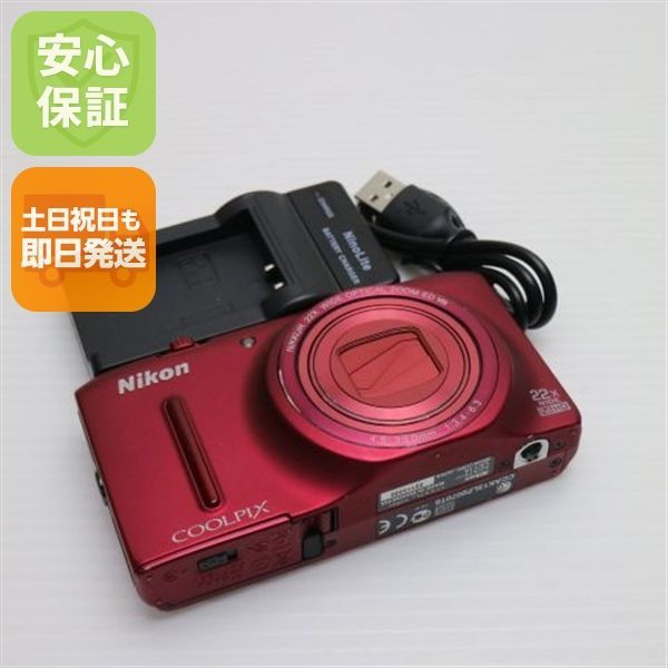 COOLPIX S9500 ヴェルヴェットレッド デジカメ Nikon 本体 土日祝発送OK 09000