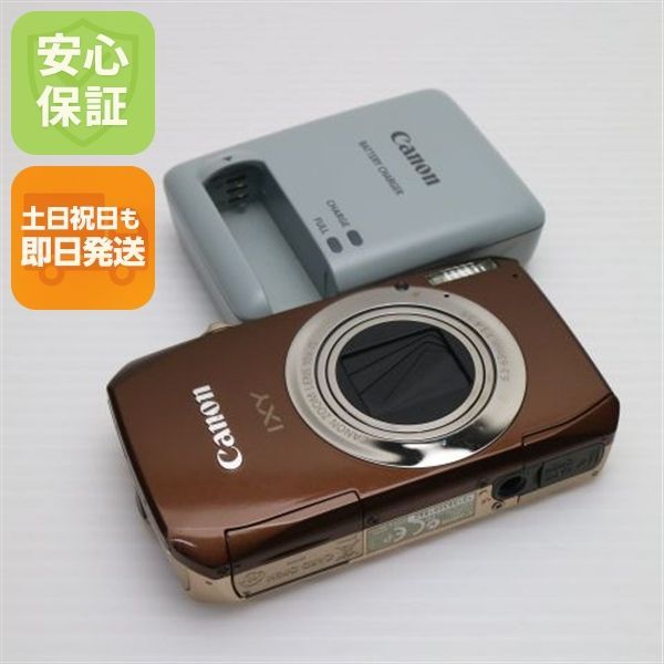 超 IXY 50S ブラウン Canon デジカメ デジタルカメラ 本体 土日祝発送OK 09000