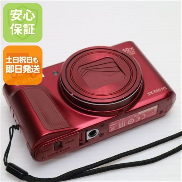 PowerShot SX720 HS レッド コンデジ Canon 本体 土日祝発送OK 09000