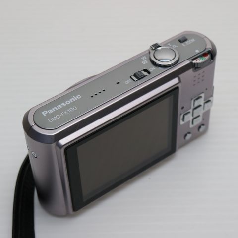 超 DMC-FX100 ブレードシルバー Panasonic LUMIX デジカメ 本体 土日祝発送OK 09000