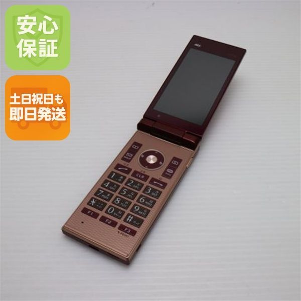 au KYF35 MARVERA ワインレッド ガラケー KYOCERA au 本体 白ロム 土日祝発送OK 09000