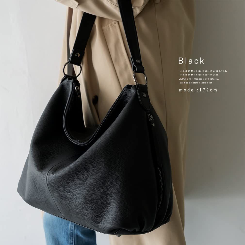 ヴィータフェリーチェ 本革 ワンショルダー バッグ レディース vinb-21 c 24 n ブラック