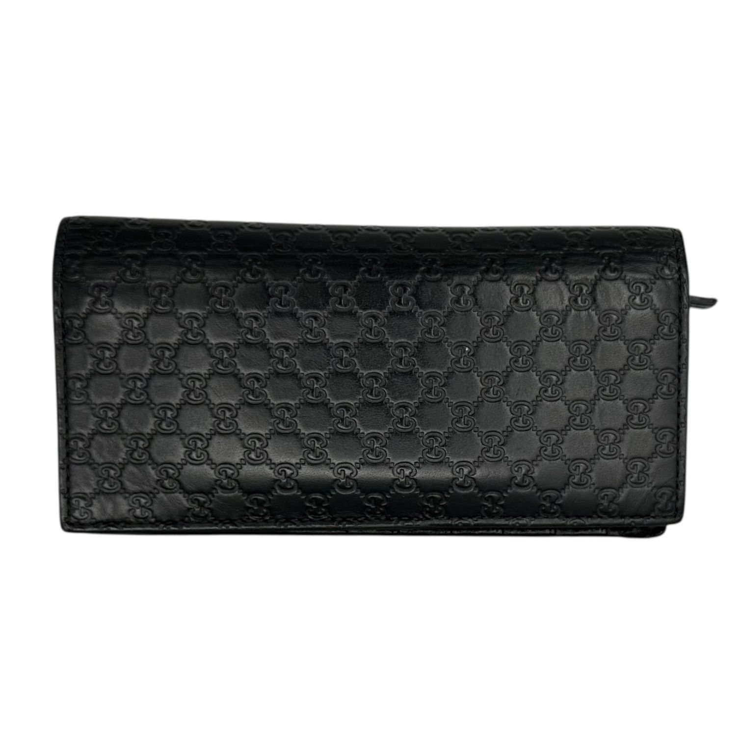 GUCCI】グッチ 54479 グッチシマ 二つ折り財布 長財布 メンズ【中古品 