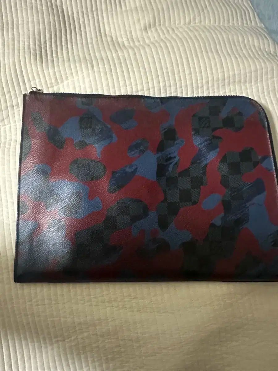 ルイヴィトン ポシェット ジュル カモフラ クラッチバッグ
