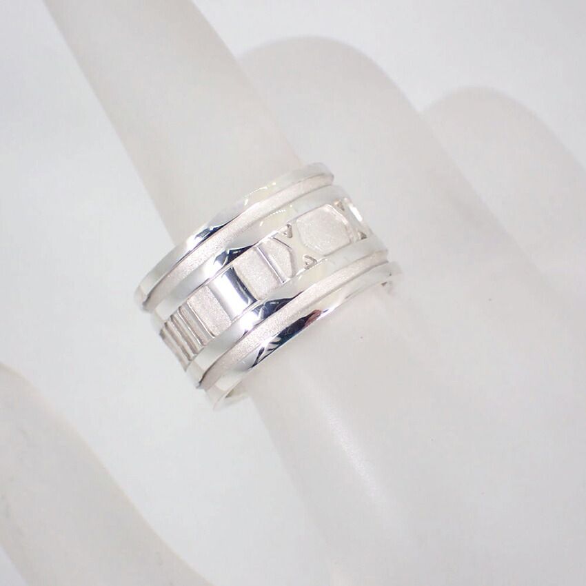 ティファニー/925/アトラス/ワイド/リング/17号/j89-8 - メルカリ