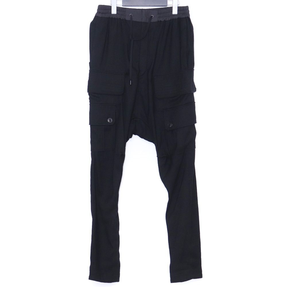 DEVOA サルエルカーゴパンツ サイズ2 ブラック