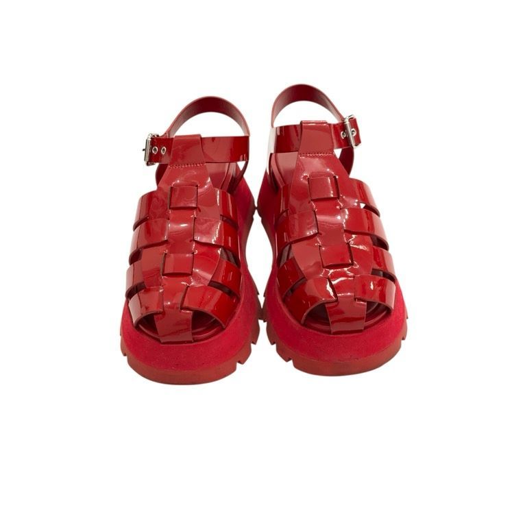 3.1 phillip lim フィリップリム KATE ラグソール フィッシャーマン サンダル ポピー 37 24 cm SE 23-T 840 SPA