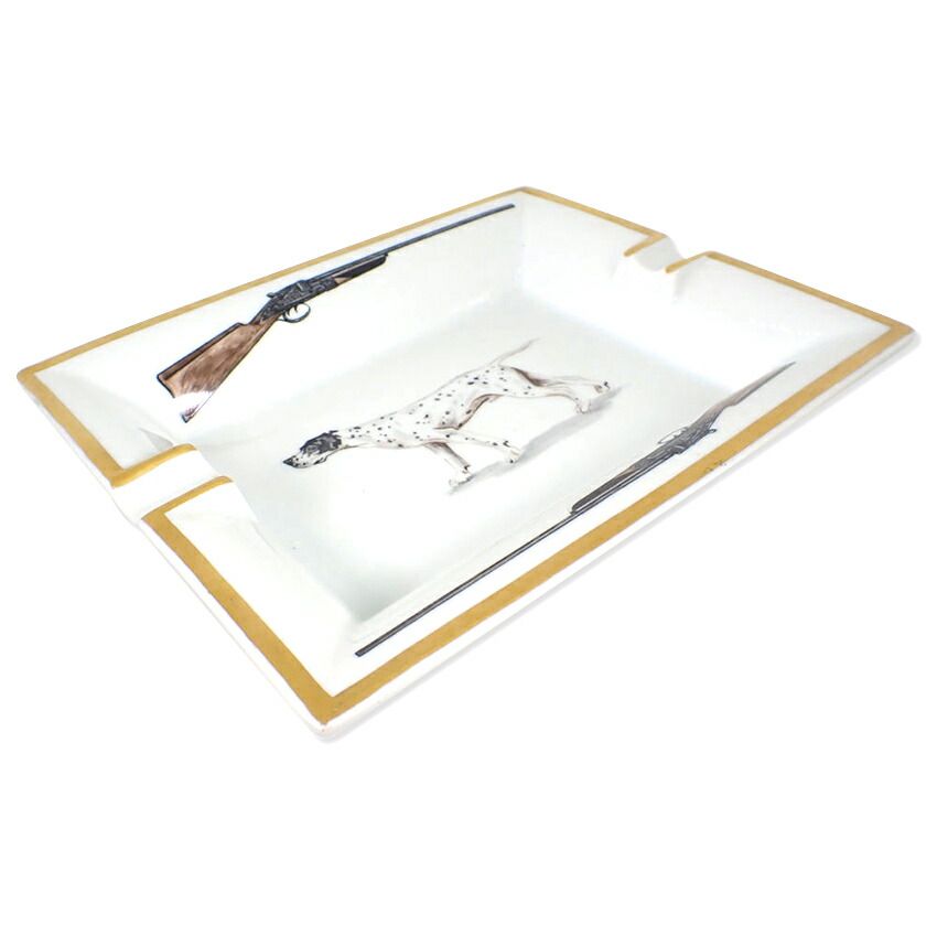 エルメス/灰皿/ポインター/銃/猟犬/美品/j89-1 - メルカリ